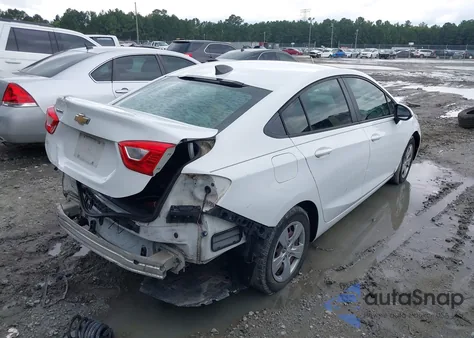 2017 Chevrolet Cruze Ls Auto из США, поврежденный, VIN 1G1BC5SM0H7161490